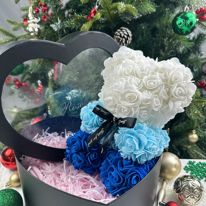 Rose Teddy Bear Valentines Gift