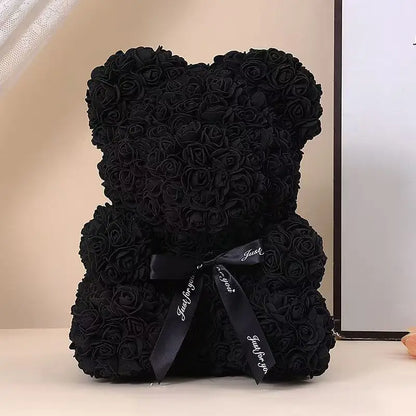 Rose Teddy Bear Valentines Gift