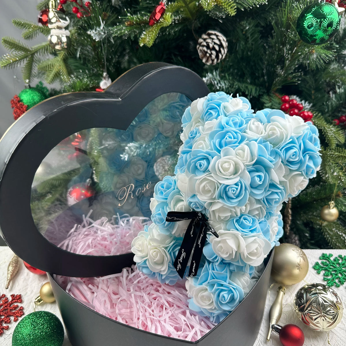 Rose Teddy Bear Valentines Gift